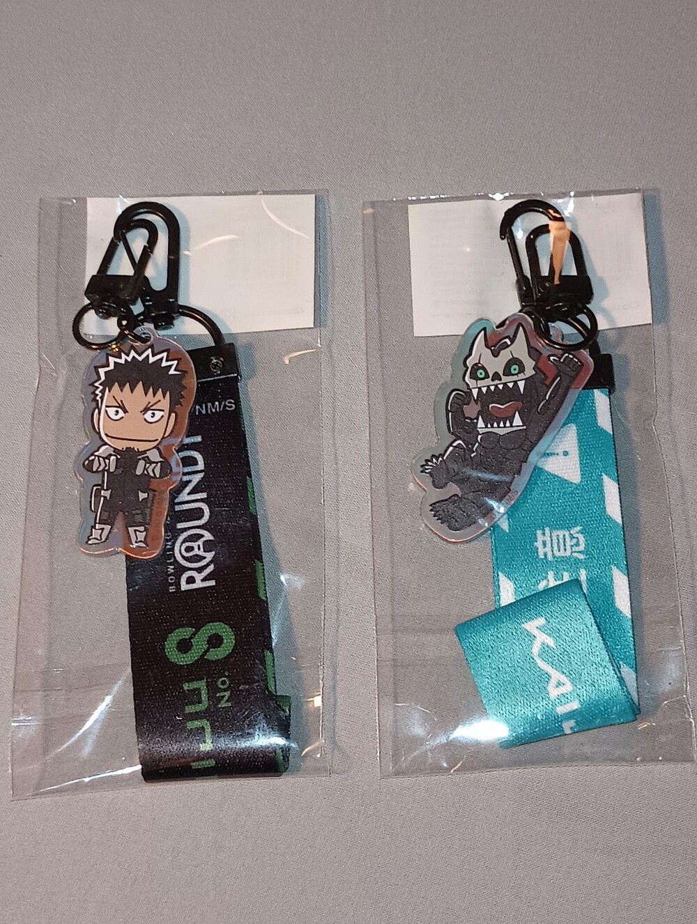 Crunchyroll Kaiju And Kafka Hibino Acrylic Strap Keychains (2)